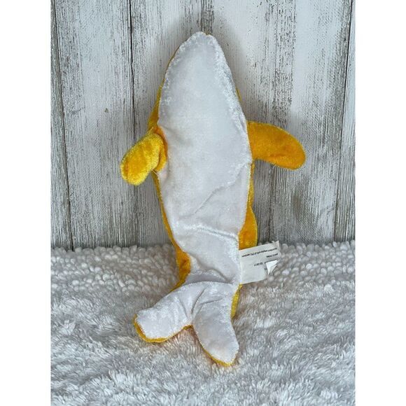 Dolphin Plush Stuffed Animal by Kellytoy Yellow - Picture 7 of 11